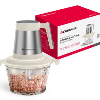 志高/Chigo  绞肉机家用2L 电动多功能料理搅拌机 wn-11