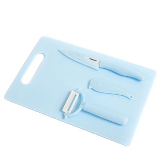 美瓷（MYCERA）  陶瓷刀陶瓷水果刀四件套装 刀具套装 TM02