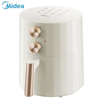 美的/Midea  5L空气炸锅家用大容量多功能智能全自动不粘大功率空气烤箱煎炸锅电炸锅 MF-KZE5006