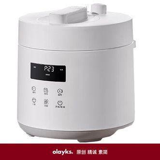 olayks.  电压力锅  高压锅 高压电饭锅家用多功能高压快煮智能预约小型迷你压力锅  HY-254DA