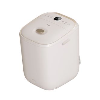 美的/Midea  足浴盆泡脚桶足浴盆全自动按摩洗脚盆智能高深桶杀菌桶家用送父母长辈礼物暖阳白