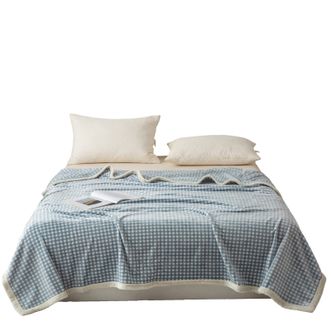 无印良品  雪花绒四季毯