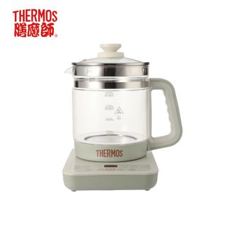 膳魔师（THERMOS）  居家办公大容量养生壶 玻璃壶身 1.6L容量 （EHA-1617E）
