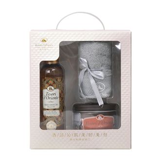 东方宝石  馥郁花香 沐浴油滋养礼盒550ml 东方宝石  馥郁花香 沐浴油滋养礼盒550ml