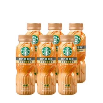 星巴克  茶咖铁观音乌龙拿铁咖啡270ml*6罐咖啡茶咖饮料瓶装即饮随时补充能量