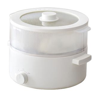 立时/olayks  多用途锅 OLK-01-12 煎炒蒸炖 带蒸笼 5L