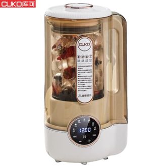 CUKO  1.4L轻音破壁机豆浆机 家用多功能免过滤预约料理机果蔬汁榨汁机果汁机早餐机米糊辅食机搅拌机CUKO-Q16米白