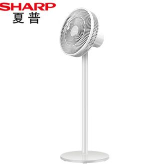 夏普/Sharp  电风扇地扇空气循环扇立式涡轮换气扇循环对流摇头电扇轻音低噪大风力风扇 PJ-FD111A