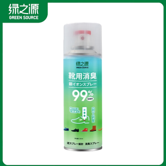 绿之源  银离子鞋袜除臭剂除脚臭去异味脚汗多鞋袜鞋柜清香剂除臭喷雾260ml*1