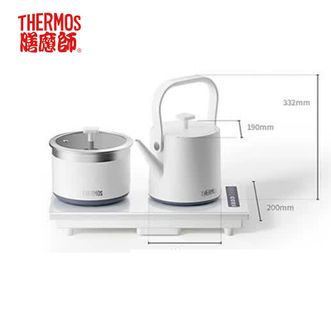 膳魔师（THERMOS）  烧水壶 煮茶壶煮茶器茶台一体机 养生壶 智能自动上水