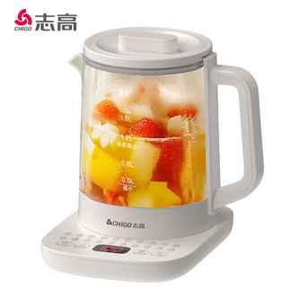 志高（CHIGO）  养生壶1.8L大容量恒温壶煮茶花茶壶电热水壶不锈钢多功能菜单煮茶器