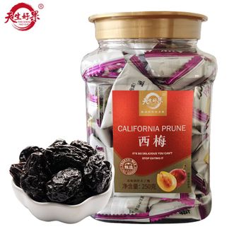 天生好果  西梅250g/罐装 蜜饯梅干 果脯水果干 办公室孕妇零食小吃