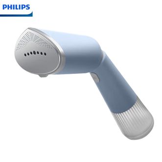 飞利浦/Philips  家用小巧可折叠挂烫机小型差旅神器强力增压熨斗挂烫机小白魔法棒 蓝色
