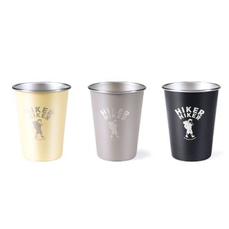 伯希和  HIKER HIKER不锈钢水杯4件套（350ML）茶杯露营便携咖啡杯子16307155