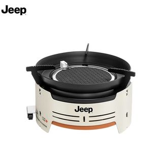 Jeep  户外防风红外线节能炉 月光白