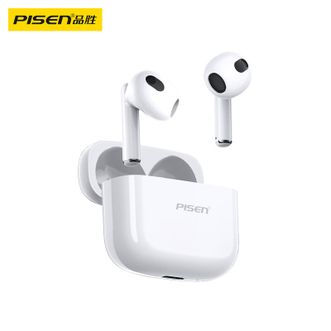 品胜（PISEN)真无线蓝牙耳机P1半入耳式、HiFi级音质蓝牙5.3长续航音乐低延迟通高清音质