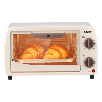 拉尔弗/NERF  电烤箱家用多功能12L迷你烘焙蛋挞鸡翅小烤箱烤饭热饭 TO-121A