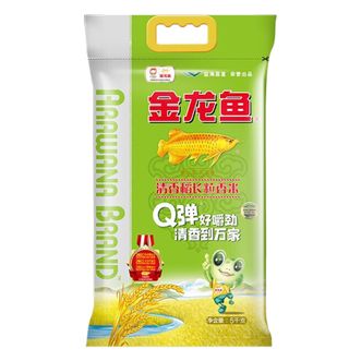 金龙鱼  清香稻大米  东北大米  10斤长粒香大米  5kg袋装  新旧包装随机发