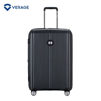维丽杰（VERAGE）  男女结实耐用小型轻便登机拉杆箱20英寸GM19006W/黑色/米金色