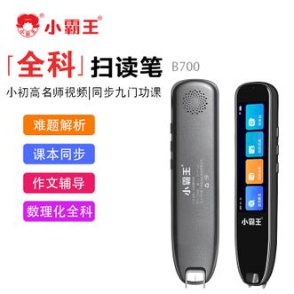 小霸王（SUBOR）  扫描翻译笔离线版B700（8G）单词扫读初中小学中英文课本古诗词同步  钛灰色