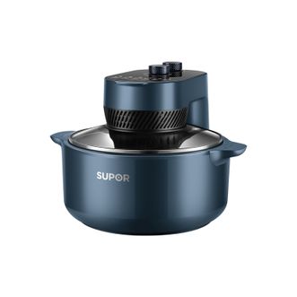 苏泊尔（SUPOR）  空气炸锅 家用多功能5L大容量 烤箱薯条机 无油烟低质电炸锅 低脂煎炸锅  免翻面 顶盖可拆 KJ50DQ75