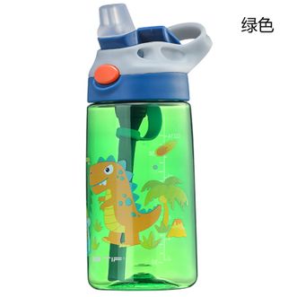 btif  夏季460ml儿童水杯吸管式水杯水壶B000103STR