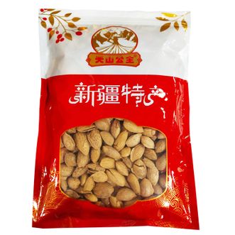 天山公主  巴旦木原味生炒500g/袋坚果炒货