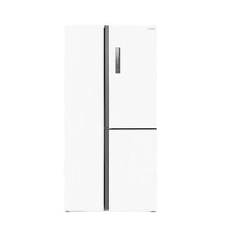 美的/Midea  505L对开门双开门超薄无缝全嵌系列 可嵌入式家用智能电T型门冰箱一级双变频 MR-530WUKPZE风冷无霜 白色