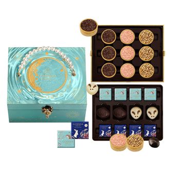 歌帝梵（Godiva）   鎏金明悦系列巧克力糕点礼盒21颗装