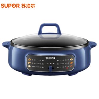 苏泊尔（SUPOR）  煎烤烙煮多功能 电饼铛30cm大烤盘 60mm加深烤盘 1400W大火力 火力可调 多功能锅