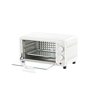 美的/Midea  电烤箱10升机械式60-230度调温石英管烤管60分钟定时极简操作PT10X1