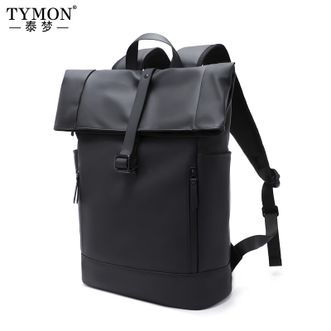 泰梦/TYMON  黑色电脑包商务男旅游出差TM-1853商旅防水休闲大容量双肩包