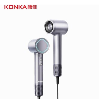 康佳/Konka  电吹风 KDCF-1310-T 银灰色机器 高速 智能恒温 多重吹风选择 多档控温