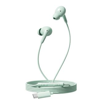 漫步者/EDIFIER  入耳式有线耳机 Type-C口 金标认证音质耳塞H230P绿 手机直播音乐游戏耳麦