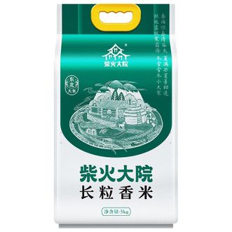 柴火大院  长粒香米10斤东北大米