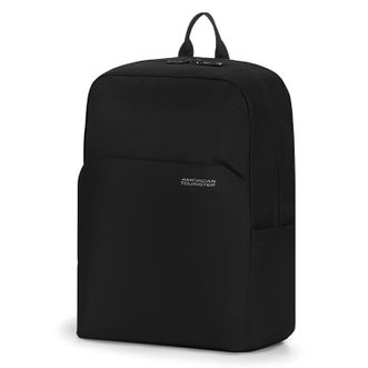 美旅/American Tourister  立体包型简约大气双肩包 耐磨轻便大容量 舒适背负 多功能轻量背包 NK5*09001黑色