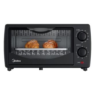 美的（Midea）电烤箱 家用10L迷你多功能烘焙蛋糕小烤箱 PT1011