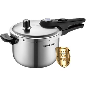 苏泊尔(SUPOR)   304不锈钢高压锅 电磁炉煤气通用  YW223LB1 直径 22cm 5.5L