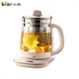 小熊/Bear  养生壶YSH-D20Q7 大容量2L加大滤网316L炖煮一体花茶壶煮茶壶煮茶器24H恒温烧水壶电热水壶