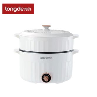 龙的/Longde  多功能电火锅4L电炒锅一体电热锅多功能电煮锅LD-HG518D