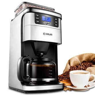东菱（Donlim） 咖啡机 DL-KF4266家用全自动 美式现磨多档可选 磨豆机 办公室咖啡壶滴滤壶