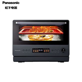 松下/Panasonic  微蒸烤炸炖一体机 28升变频微波炉 烤箱 空气炸 蒸箱 万食炉上烤下蒸NN-DS59QM