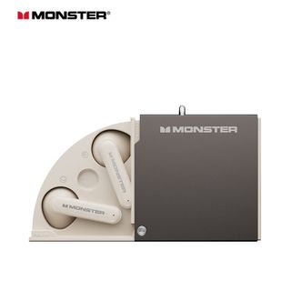 魔声  （Monster） XKT17 黑色 无线半入耳式蓝牙耳机立体环绕音超长续航运动高音质高清通话降噪适用苹果华为 【新版蓝牙5.3+超长续航】