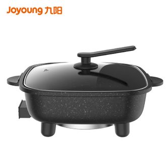 九阳（Joyoung）电火锅家用多功能电热锅6升L大容量多档可调麦饭石锅胆电煮锅HG60-G521
