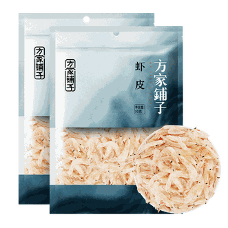 方家铺子 虾皮50g*2袋 小虾米 速食蛋汤食材 海鲜煲汤