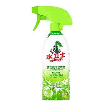 水卫仕/SEAWAYS  多功能清洁剂厨房冰箱烤箱微波炉油污清洗剂清洁神器 cjsws41107-ZS-带喷头1瓶500g