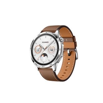华为/Huawei  WATCH GT 4  山茶棕  46mm 棕色真皮表带  智能手表