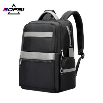 博牌/Bopai  潮流实用商务双肩包15英寸电脑优雅男士出行背包AL-61-125251