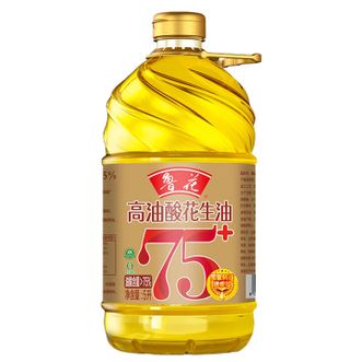 鲁花  高油酸花生油 5升  精选高油酸原料物理压榨滋香浓郁炒菜油