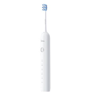 美的/Midea  电动牙刷男女成人软毛声波全自动防水感应式充电2刷头套装 MC-AJ0101